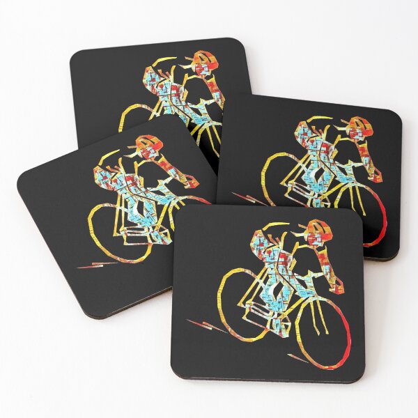 Item preview, Colorful racing bike | Road Cyclist | gift designed and sold by Smoking_Animals .