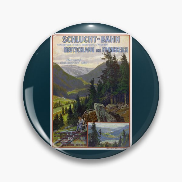 Item preview, Frankreich Schlucht Bahn Vintage Reiseplakat restauriert   designed and sold by WallArtyz.
