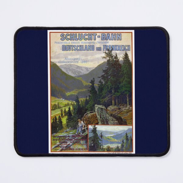 Item preview, Frankreich Schlucht Bahn Vintage Reiseplakat restauriert designed and sold by WallArtyz.
