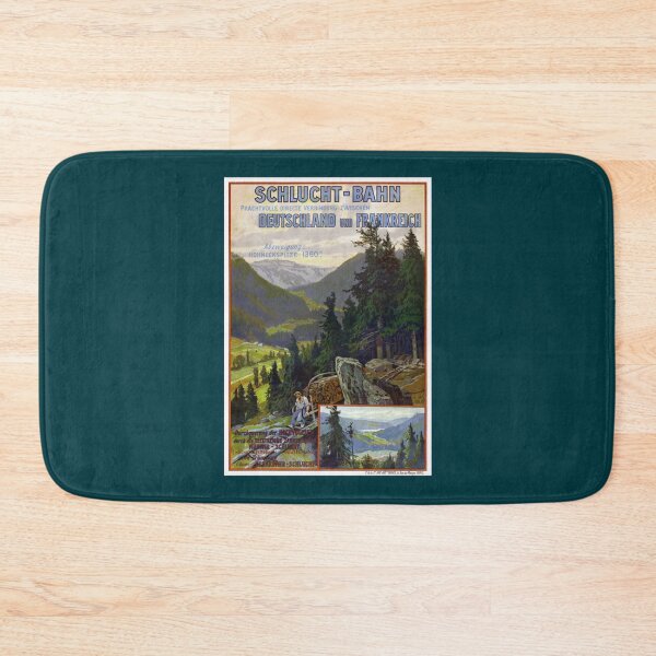 Item preview, Frankreich Schlucht Bahn Vintage Reiseplakat restauriert   designed and sold by WallArtyz.