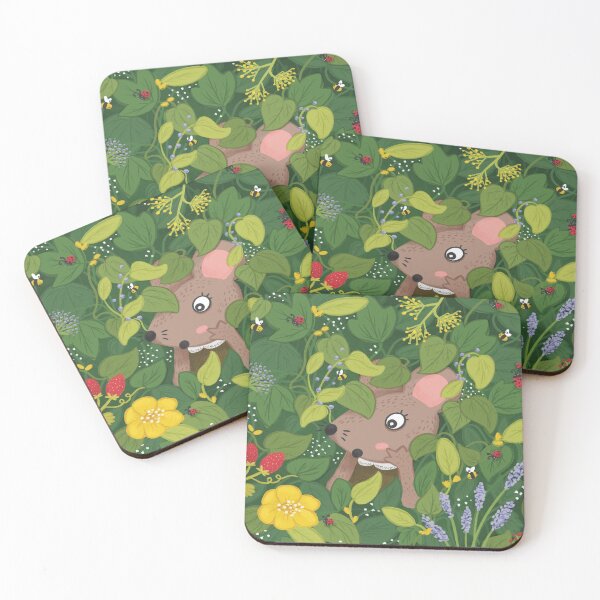 Item preview, Curious Mouse - Cottagecore Illustration designed and sold by SleepyLilSloth.