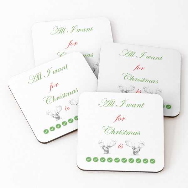 Item preview, All I want for Christmas Multi  designed and sold by ShmooBamboo.
