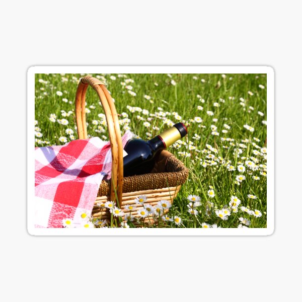 Picnic Basket Stickers Redbubble