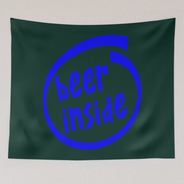 Item preview, Beer Inside Sticker designed and sold by ShmooBamboo.
