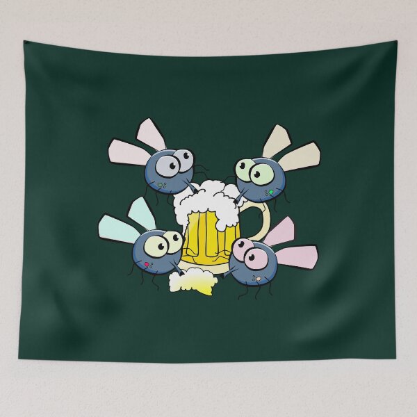 Item preview, Barflies Sticker designed and sold by ShmooBamboo.