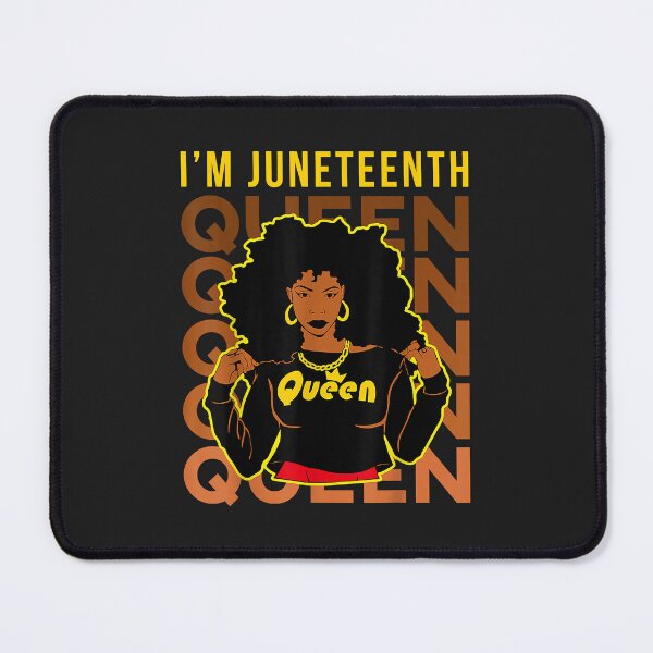 Item preview, I Am Juneteenth Queen Natural Hair Black History Afro Women designed and sold by virnmjan.