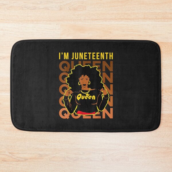 Item preview, I Am Juneteenth Queen Natural Hair Black History Afro Women designed and sold by virnmjan.