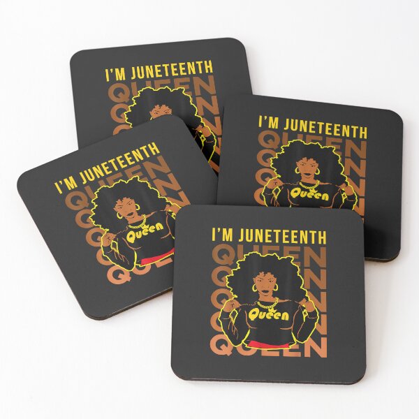 Item preview, I Am Juneteenth Queen Natural Hair Black History Afro Women designed and sold by virnmjan.