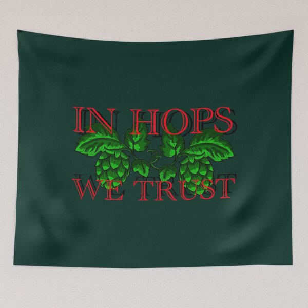 Item preview, In hops we trust 2  designed and sold by ShmooBamboo.