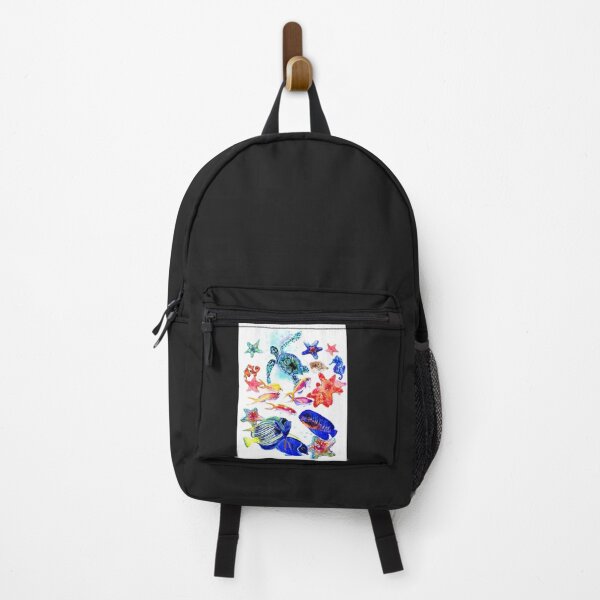 Artikelvorschau, Korallenmeer, Unterwasserszenenstrand, tropisches buntes Kinderdesign-Kinderzimmerkunst-Klassiker-T-Shirt entworfen und verkauft von DaleWilliax.