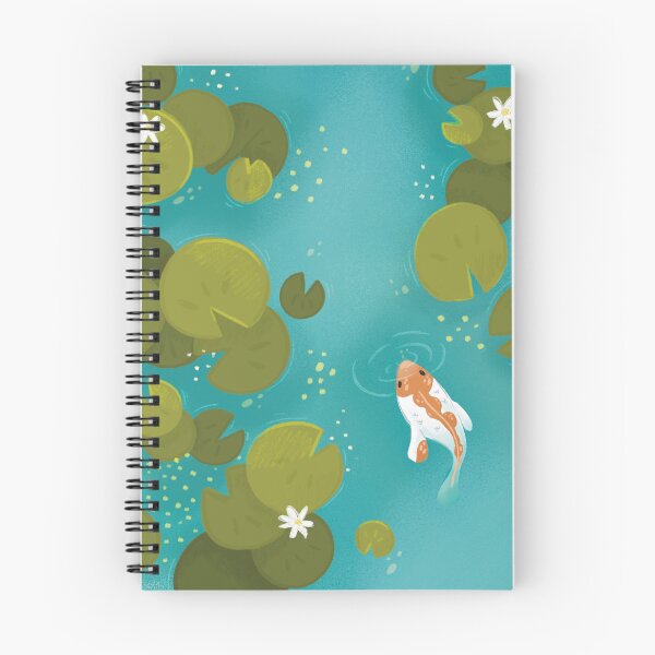 Item preview, Koi Pond Illustration designed and sold by SleepyLilSloth.