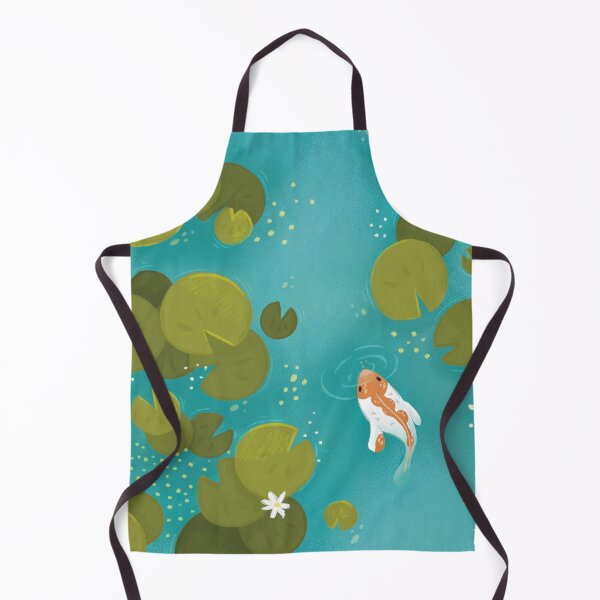 Item preview, Koi Pond Illustration designed and sold by SleepyLilSloth.