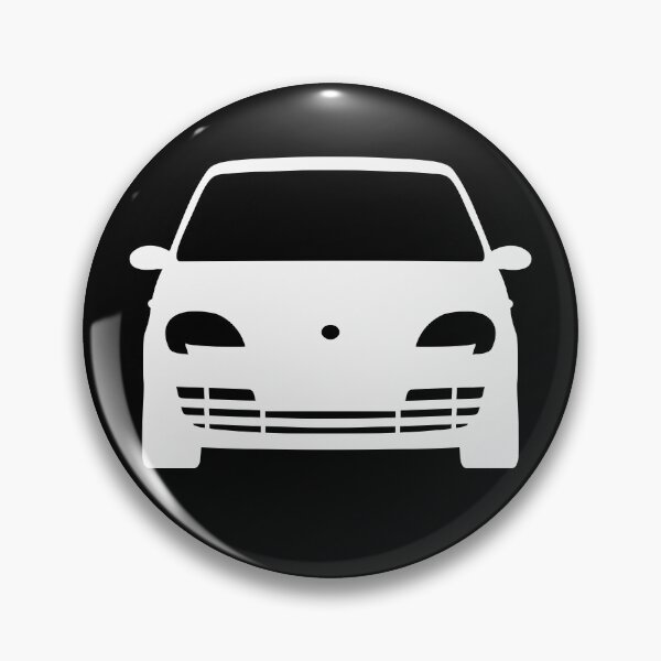 Item preview, Fiat Seicento 1997-2010 white silhouette designed and sold by EdimDesign.