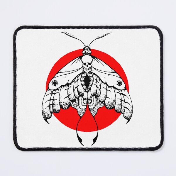 Item preview, Old School Tattoo Death Moth designed and sold by SoulArtLove.