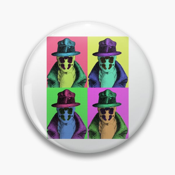 Aperçu de l'œuvre Rorschach Pop Art créée et vendue par HunterFlorence.
