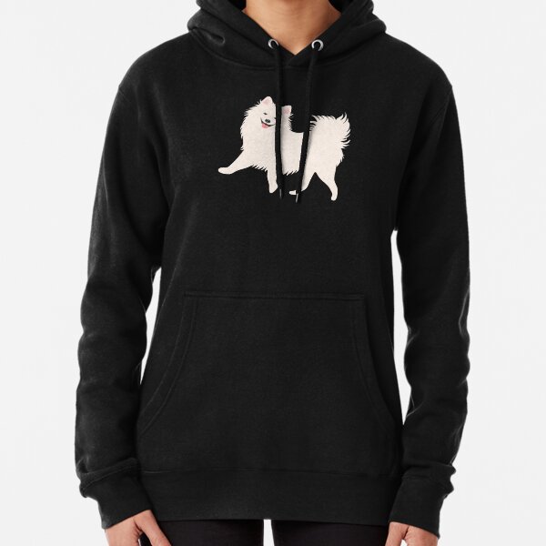 Item preview, LOVE American Eskimo Dog - Black designed and sold by Lulupainting.