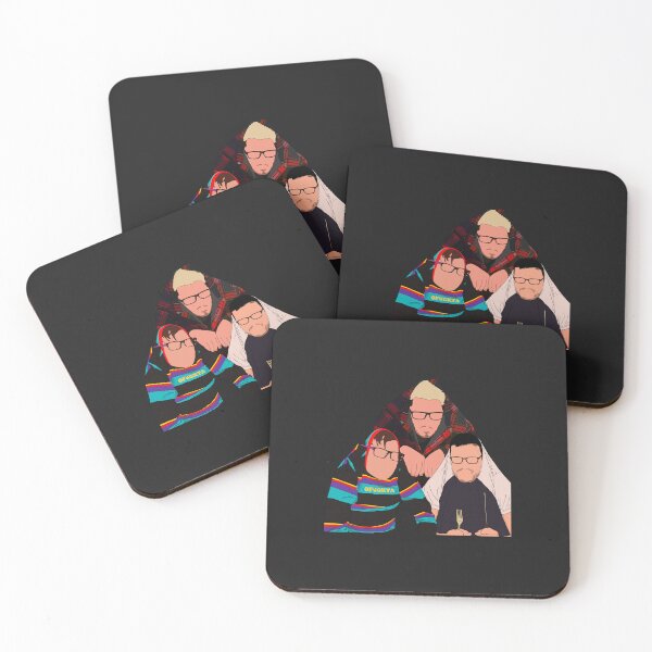Item preview, Juicy, Narrator & Eddie Sticker designed and sold by virnmjan.