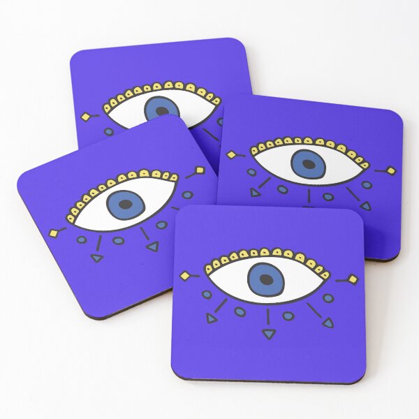 Aperçu de l'œuvre Blue Evil Eye Royal "Karma" créée et vendue par Mystikaa.