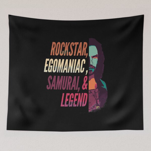 Item preview, Music Vintage Rockstar Egomaniac Samurai Andlegend Gifts Music Fan designed and sold by Margretpadberg.