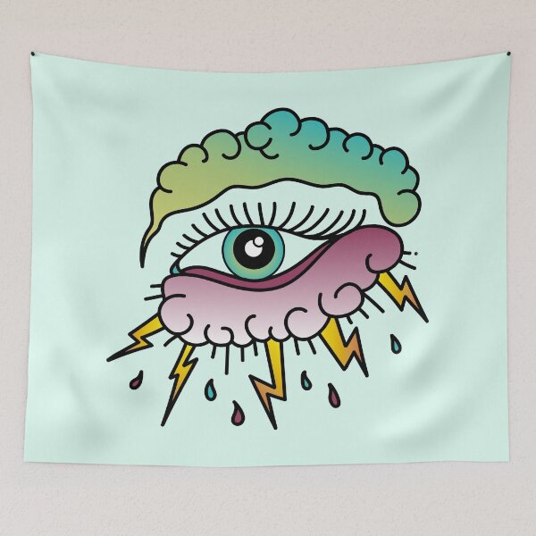 Item preview, Stormy Eye designed and sold by SoulArtLove.