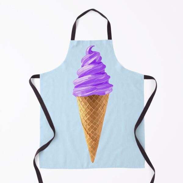 Item preview, Lavender Purple Soft Serve Ice Cream Cone designed and sold by Deborah Camp.