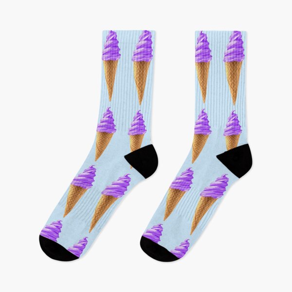 Item preview, Lavender Purple Soft Serve Ice Cream Cone designed and sold by Deborah Camp.