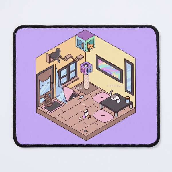 Item preview, Pixel Cat Cafe designed and sold by Nyanibun.