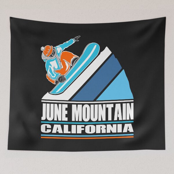 Item preview, June Mountain California - Vintage Snowboarder Essential . Essential designed and sold by virnmjan.