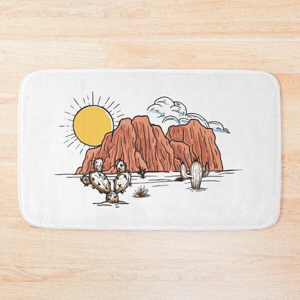 Item preview, Western Desert Hand drawn designed and sold by XSYS.