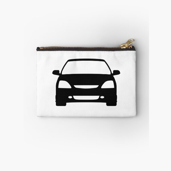Item preview, Honda Civic 7th gen facelift black silhouette designed and sold by EdimDesign.