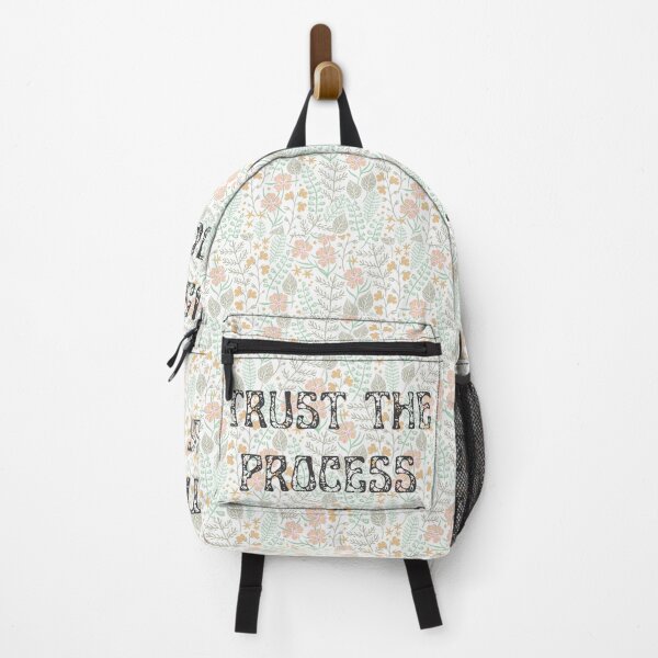 Item preview, Trust The Process Floral Pattern designed and sold by ZestyFruit.