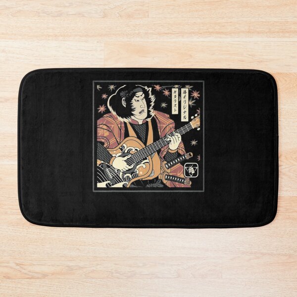Item preview, Vintage Retro Guitar Samurai Warrior Japanese Lover Gift Gifts Best Men designed and sold by Margretpadberg.