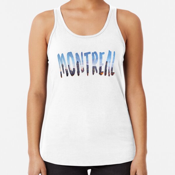 Tank top woman Montreal white