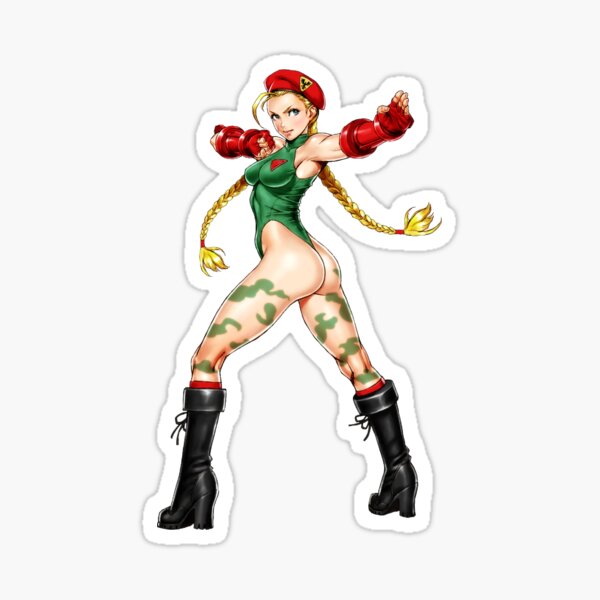 Cammy street fighter alpha/ zero 3 Sticker by watolo