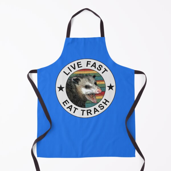 Item preview, Copy of Live Fast Eat Trash Possum rainbow white Essential T-Shirt designed and sold by CORGERMANO.