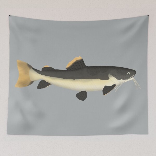 Item preview, Redtail Catfish designed and sold by fishfolkart.