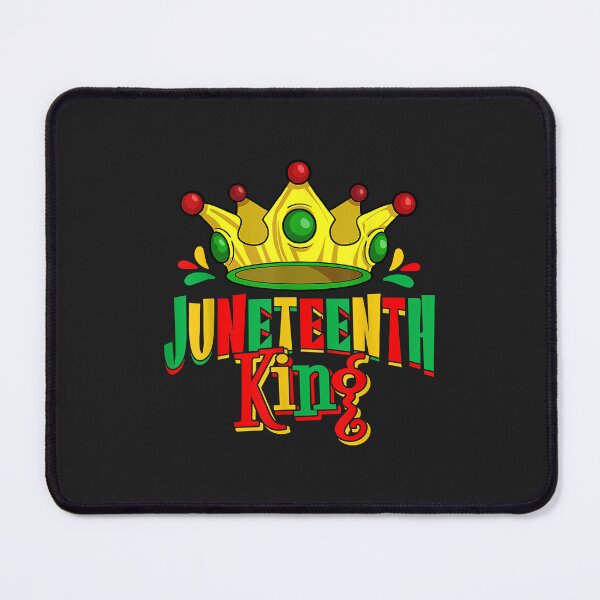 Item preview, Juneteenth King Men Boy Afro African American June 19 designed and sold by virnmjan.