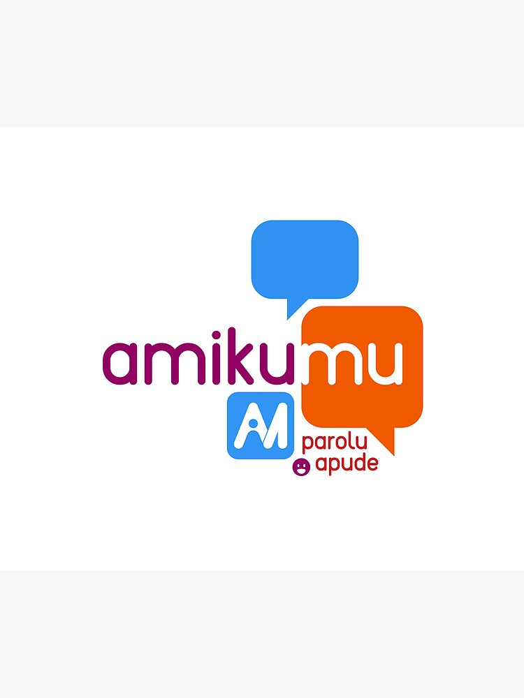 Thumbnail 5 of 5, Mouse Pad, Amikumu Parolu Apude designed and sold by amikumu.