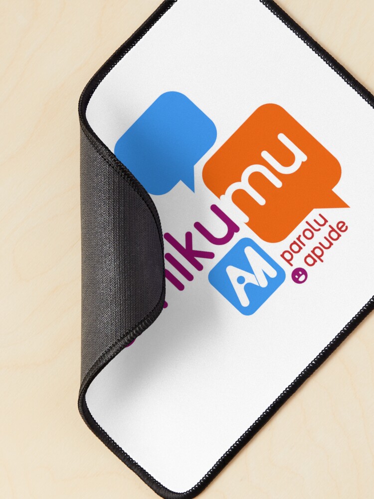 Thumbnail 2 of 5, Mouse Pad, Amikumu Parolu Apude designed and sold by amikumu.