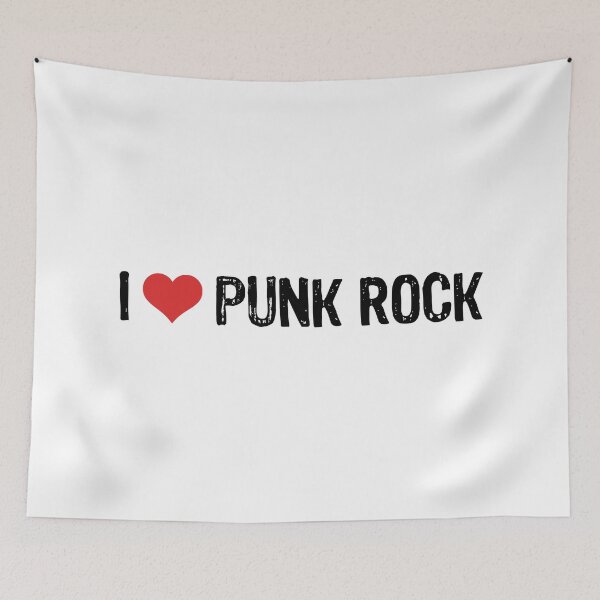 Item preview, I Love Punk Rock designed and sold by The "I Love Everything" Shop.