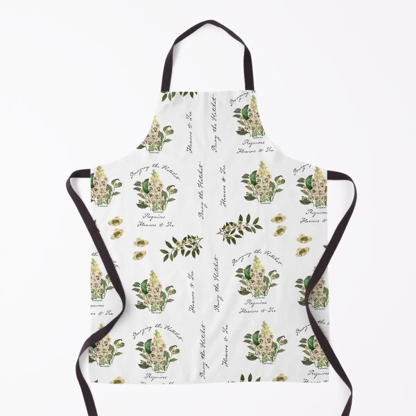 Item preview, Flowers & Tea Pattern II - White designed and sold by DarkGreenSoul.