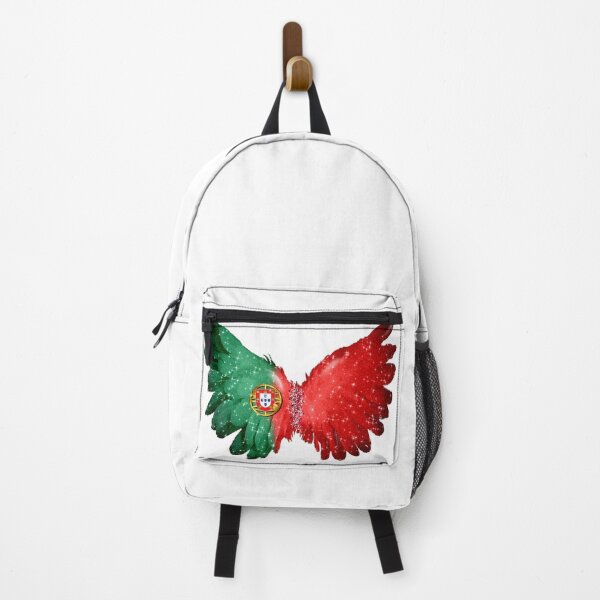 Item preview, Portugal Flag Angel Wings Feather Glitter designed and sold by Jolly-Yosei.