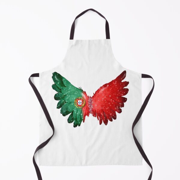 Item preview, Portugal Flag Angel Wings Feather Glitter designed and sold by Jolly-Yosei.