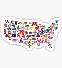 College Football Sticker