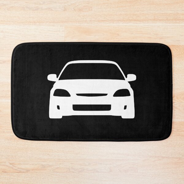 Item preview, Honda Civic 6th gen EK Civic White silhouette designed and sold by EdimDesign.