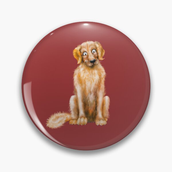 Item preview, Simply Golden - Cartoon Golden Retriever Dog  designed and sold by Snootrac.