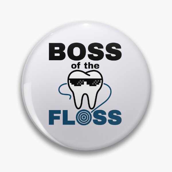 Item preview, Boss of the Floss Dentist Dental Hygienist designed and sold by jaygo.