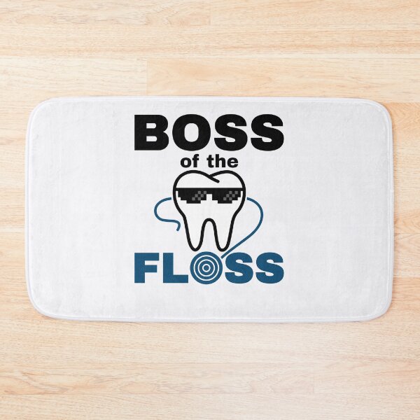Item preview, Boss of the Floss Dentist Dental Hygienist designed and sold by jaygo.