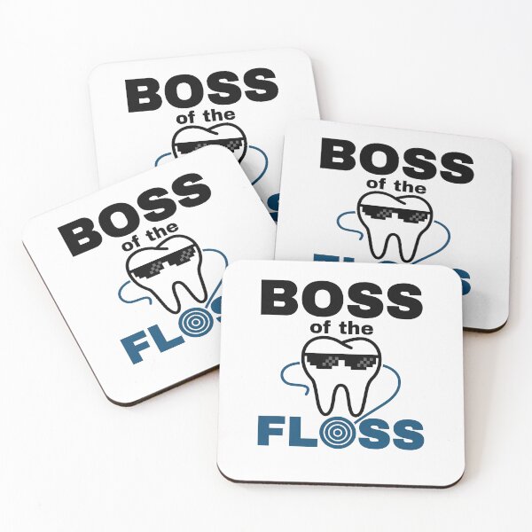 Item preview, Boss of the Floss Dentist Dental Hygienist designed and sold by jaygo.