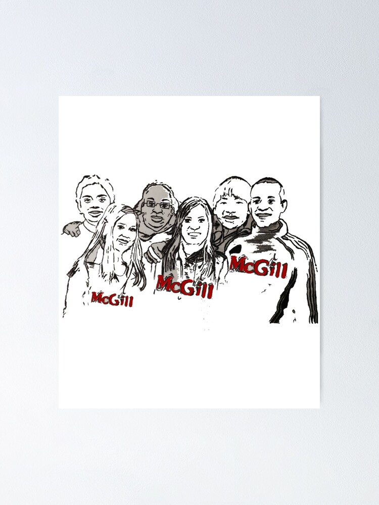 "The University of McGill " Poster for Sale by aerdesleadrs Redbubble